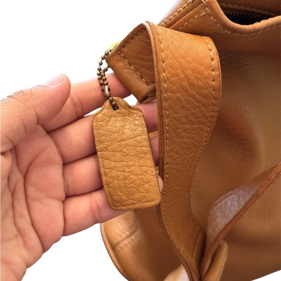 Coach Vintage Sonoma Brown Leather Bucket Bag 6M-4906 - Picture 10 of 12